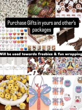 Mystery gifts & fun Wrapping ✨ 💝 pictures of some items I’ve done!